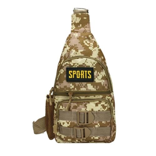 Multi-pocket Crossbody Camouflage Bag for Outdoor Camping Hiking Multi-pocket Crossbody Camouflage Bag for Outdoor Camping Hiking